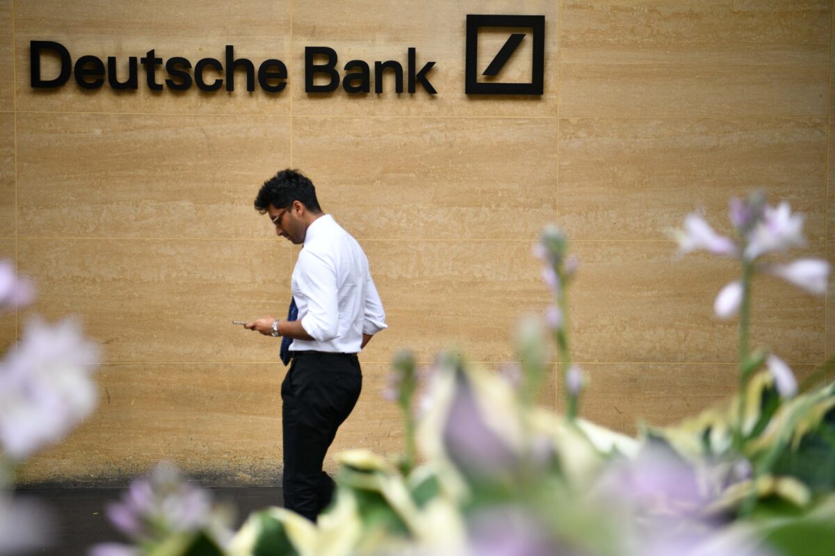 Deutsche Bank Shares Tank, Fueling Banking Crisis Fears