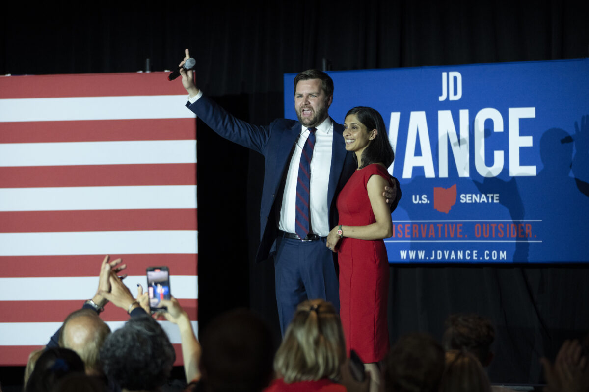 Vance Condemns Ohio Newspaper’s Political Cartoon About His Indian American Wife