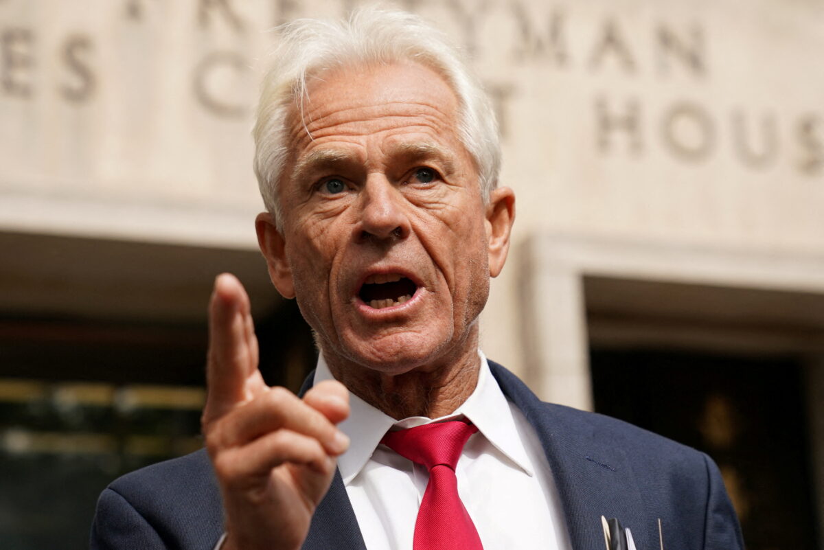 ‘A Crossing the Rubicon Kind of Event’: Navarro on Trump Indictment