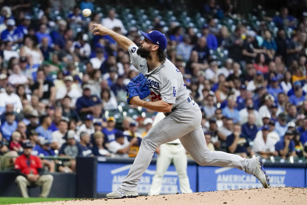 Tony Gonsolin Wins 15Th as Dodgers Nip Brewers 2–1