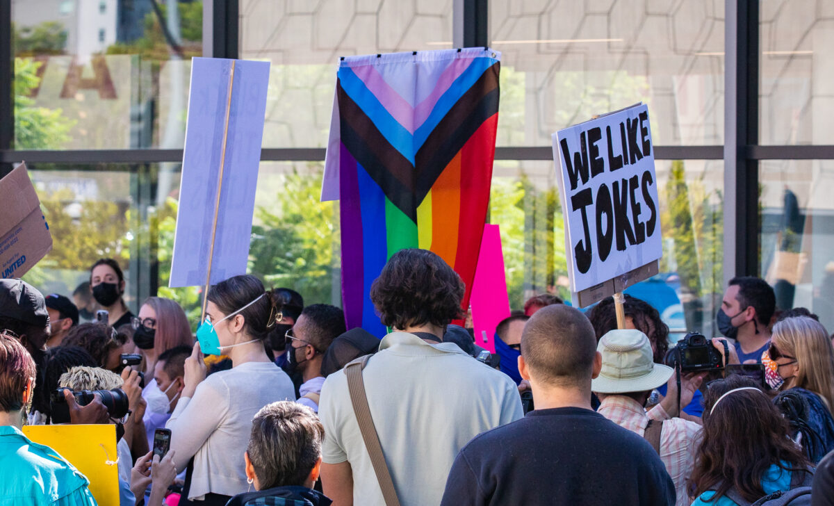 Trans Activists Protest in Oklahoma Capitol to Stop Bill Against Child Sex-Change Surgeries