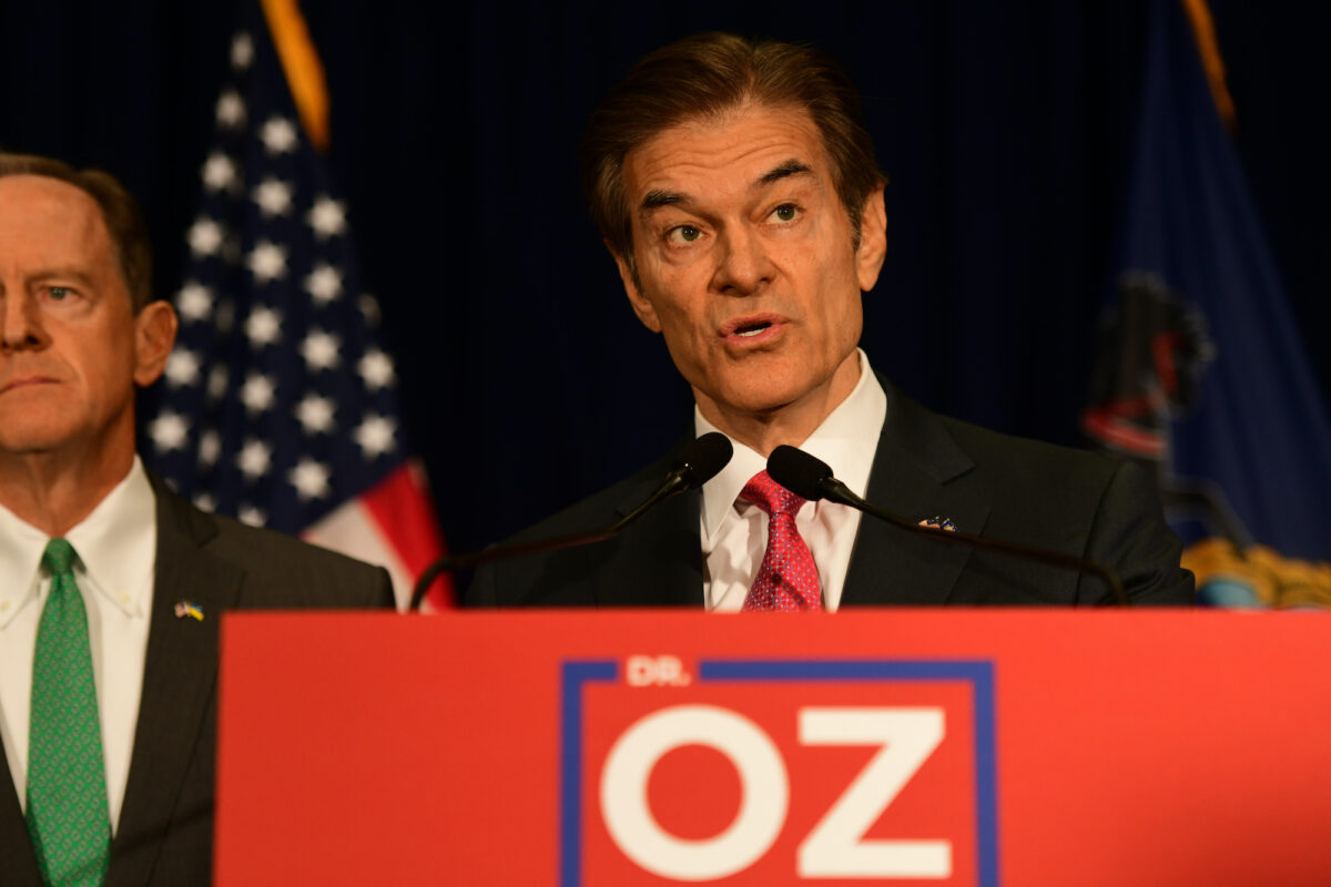Oz–Fetterman Race Tightens As Candidates Campaign in Pittsburgh