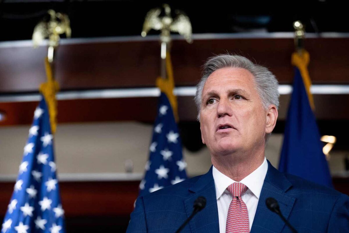 GOP Leader McCarthy Unveils ‘Commitment to America’ Plan