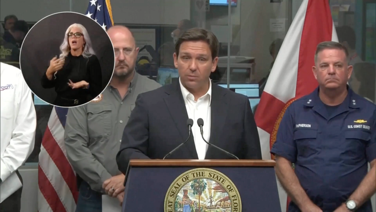 Gov. DeSantis Warns Time for Hurricane Evacuation Is Over in Several Counties