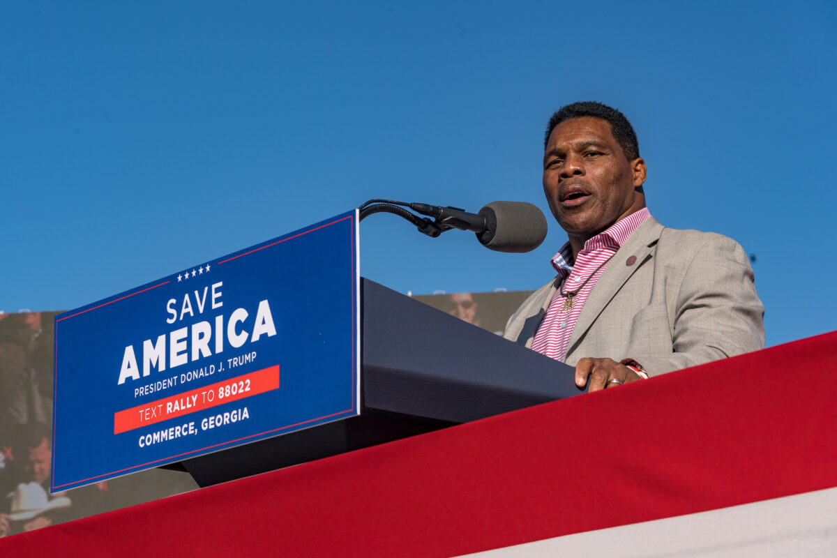 Trump, GOP Back Herschel Walker in Georgia Following Abortion Allegations