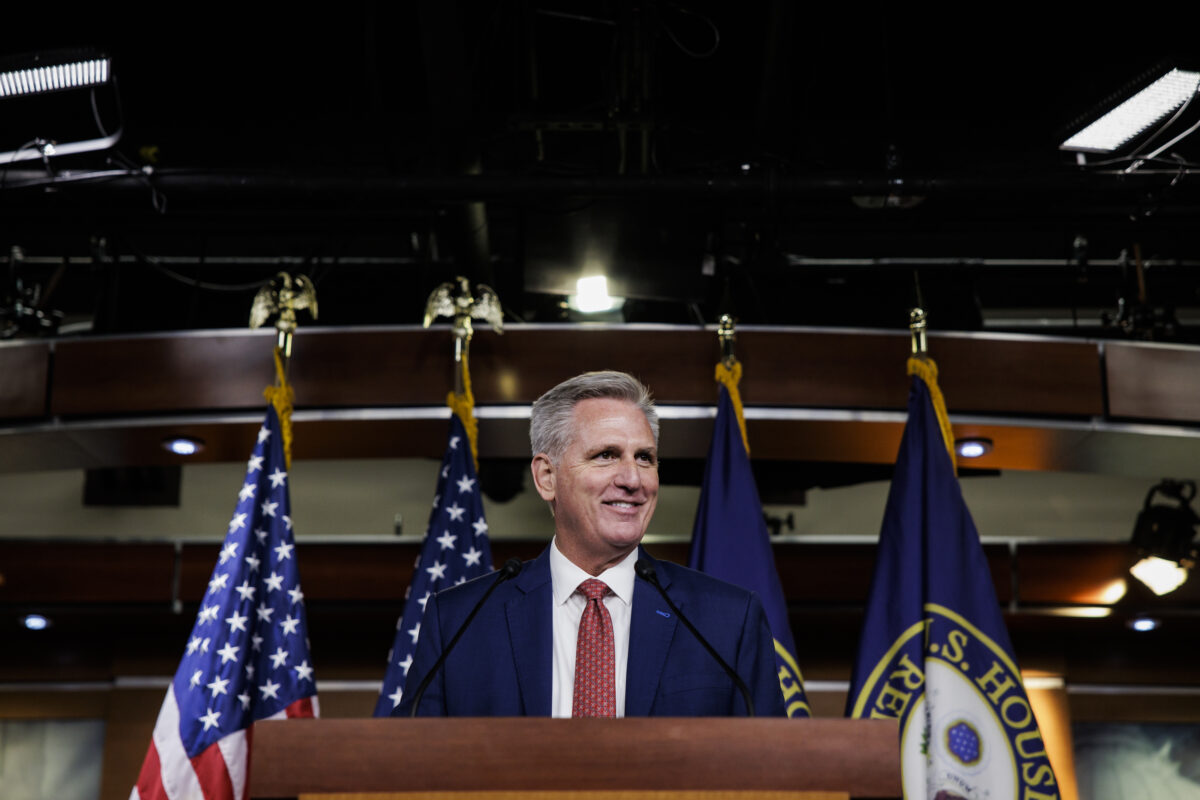 Top GOPs Back McCarthy as Next House Speaker