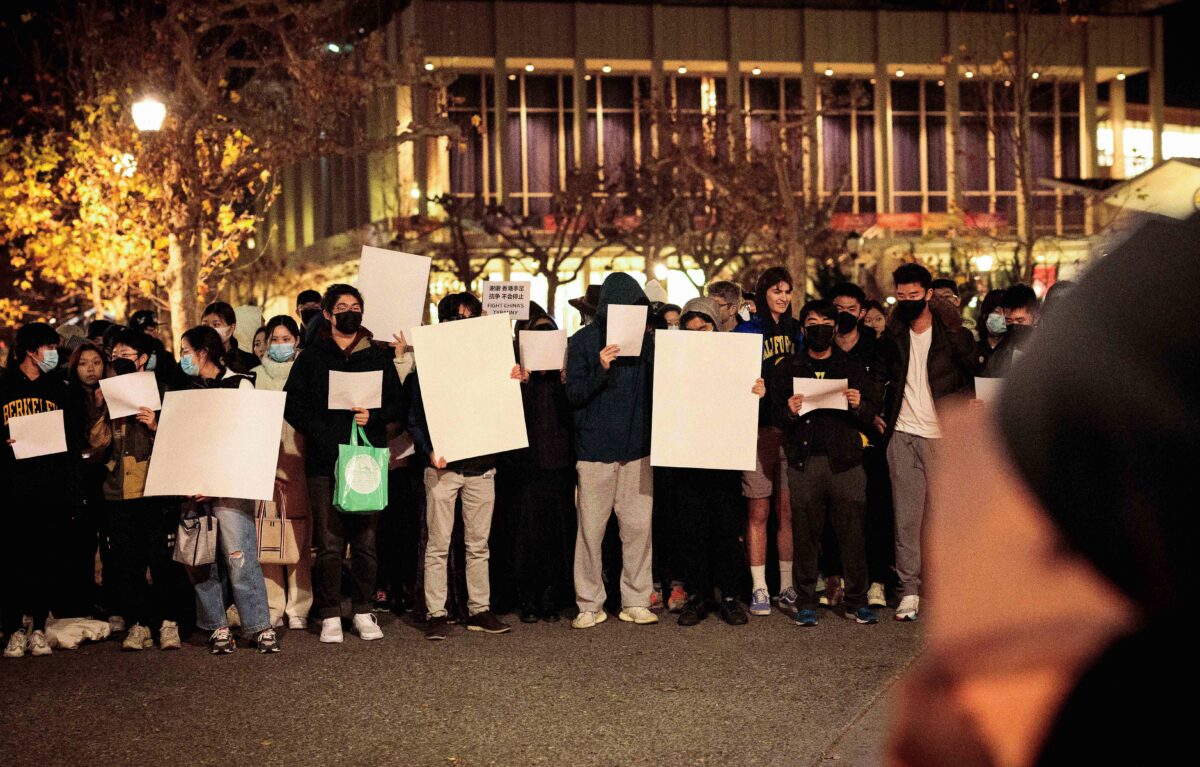 LIVE 6 PM ET: Washington Students Protest Against China’s COVID-19 Lockdowns