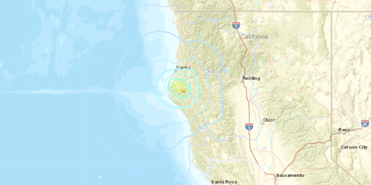 Magnitude 5.4 Earthquake Strikes Northern California