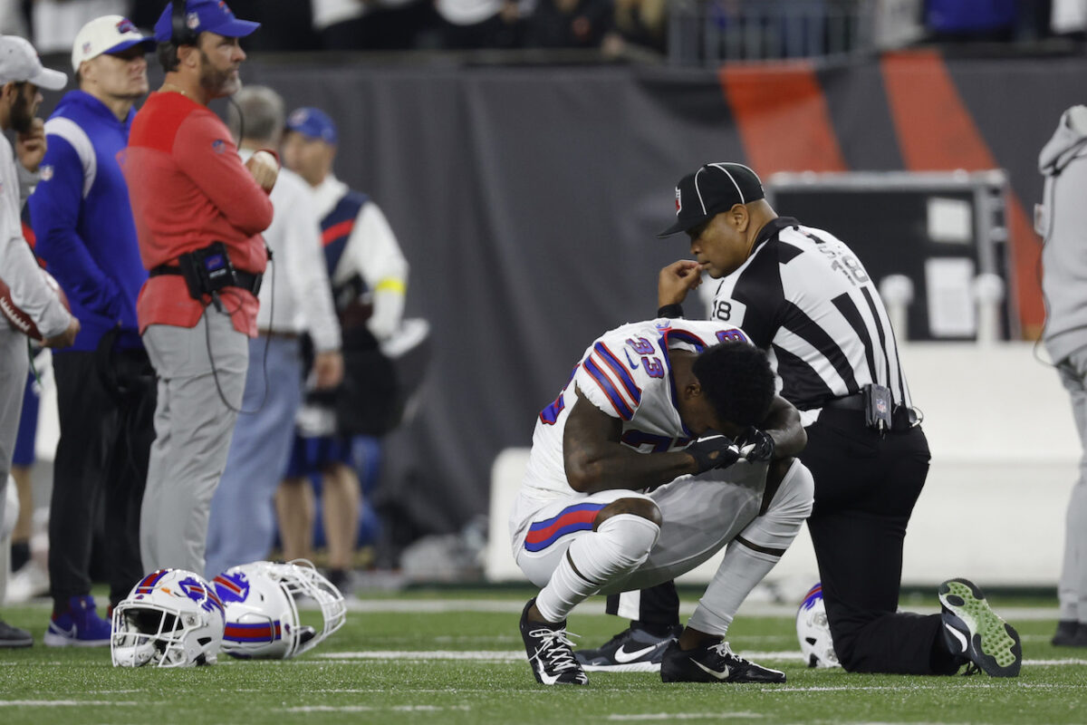 Damar Hamlin Showing ‘Signs of Improvement,’ Buffalo Bills Announce