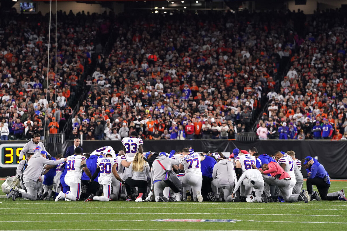 ESPN Stands by Report That NFL Wanted to Restart Bills Game After Damar Hamlin’s Collapse