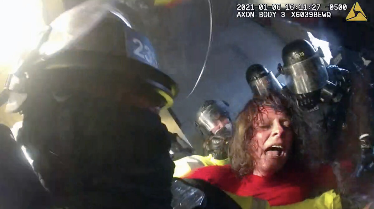 Victoria White, Beaten by Police With Metal Baton on Head on Jan. 6, to Decline Plea Deal