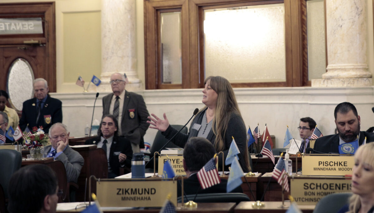 South Dakota State Senator Suspended by Legislature Claims She Was Punished For Her Vaccine Views
