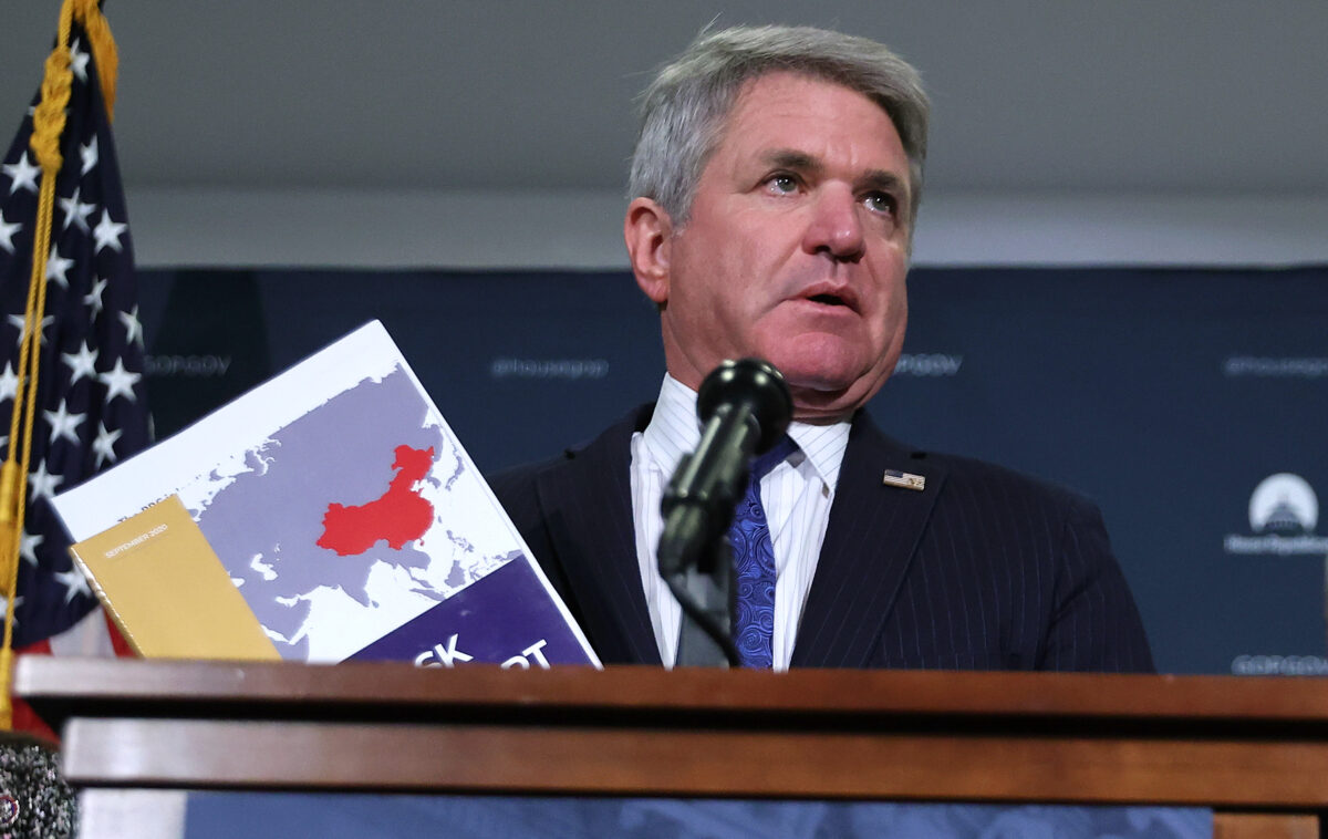 Rep. McCaul to Visit Taiwan in ‘War of Oppression Versus Democracy’