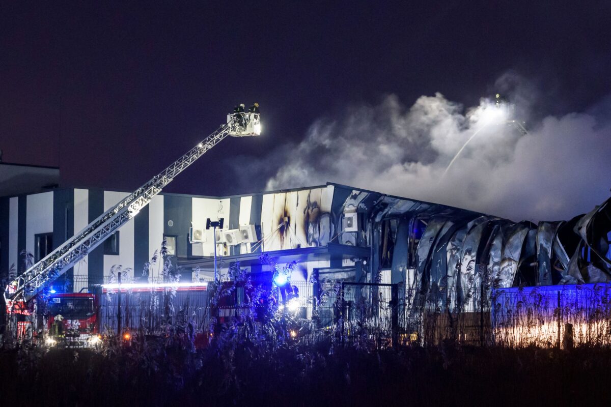 Blaze at US Drone Plant in Latvia; Arson Not Suspected