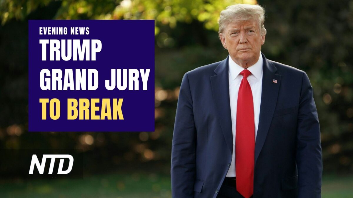 LIVE NOW: NTD Evening News (March 29): NY Grand Jury Probing Trump to Take Month-Long Break; Gov. Hobbs’ Press Aide Resigns Over Trans Post