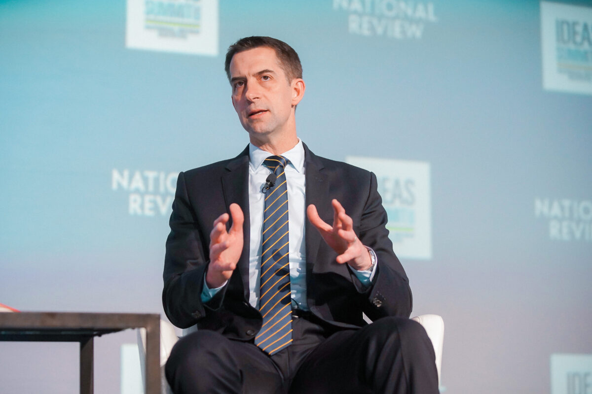 Tom Cotton Says Ukraine War Will End in ‘Negotiated Peace’