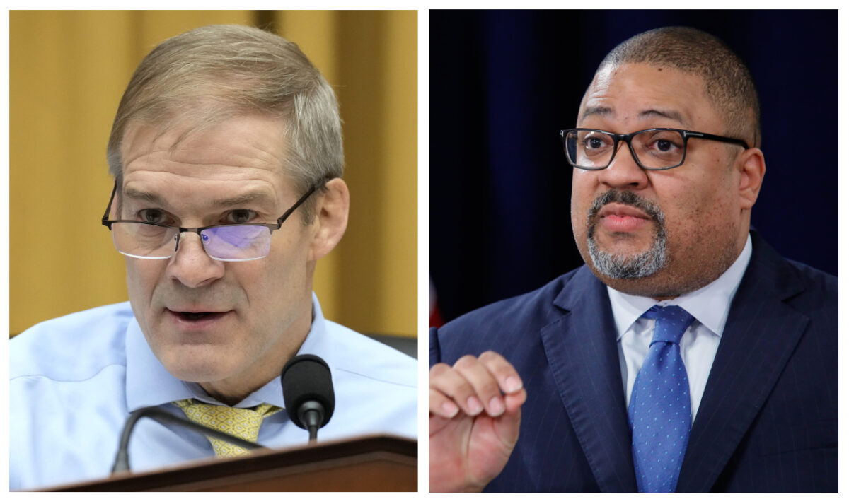 Rep. Jordan Files Motion to Dismiss Bragg’s Lawsuit Amid Probe Into Trump Indictment