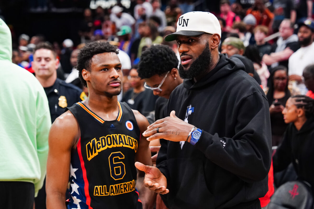 Bronny James, LeBron’s Son, Commits to USC Trojans