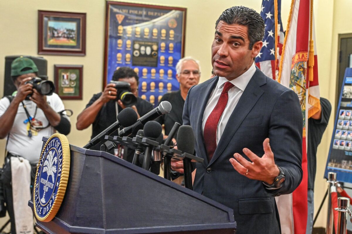 Miami Mayor Francis Suarez Files Paperwork to Run for GOP Presidential Nomination