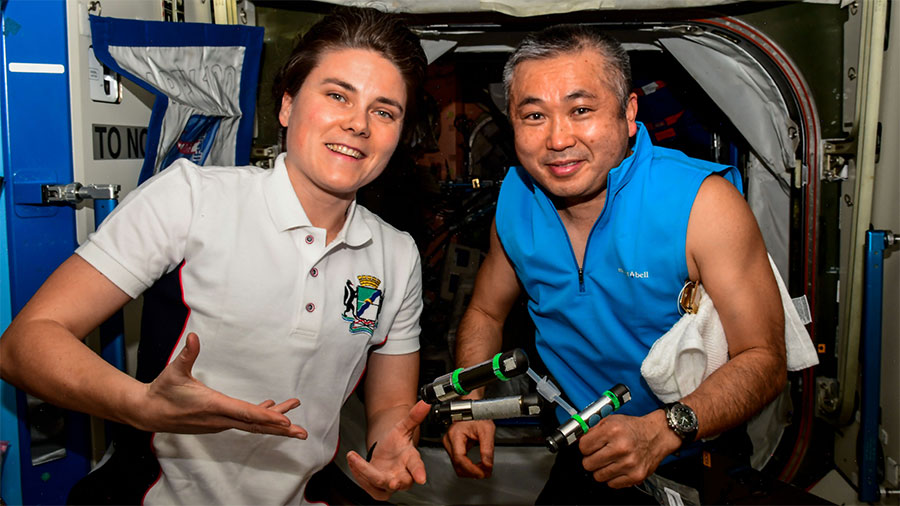 Muscle Scans, Bone Study Cleanup as Next Spacewalk Nears